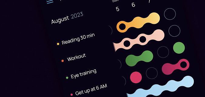 Winter Novelties: Habit Tracker in the Mobile App