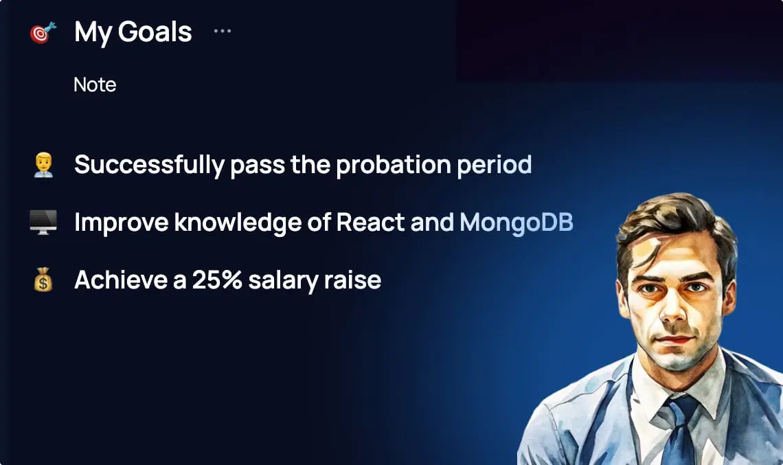 Developer reconsidering goals with realistic mindset