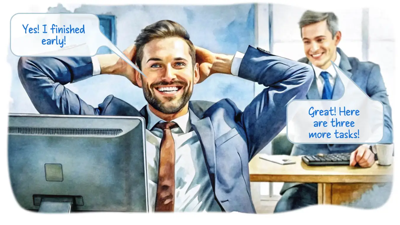 One of the main reasons for human slowness—the "performance optics" problem