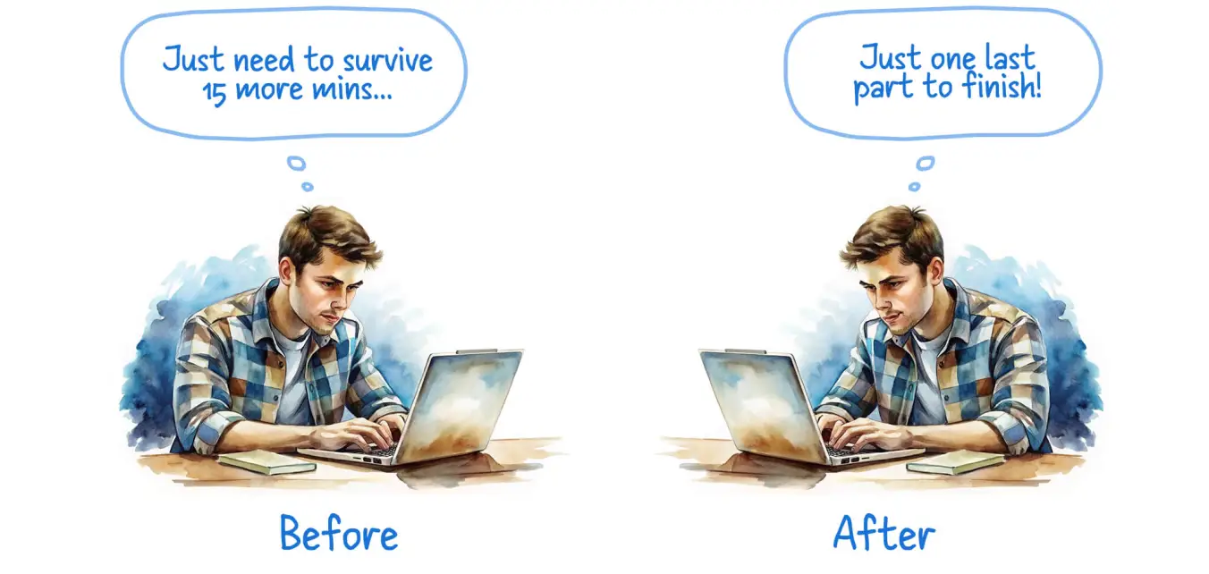 Shifting focus to achieving results