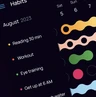 Winter Novelties: Habit Tracker in the Mobile App