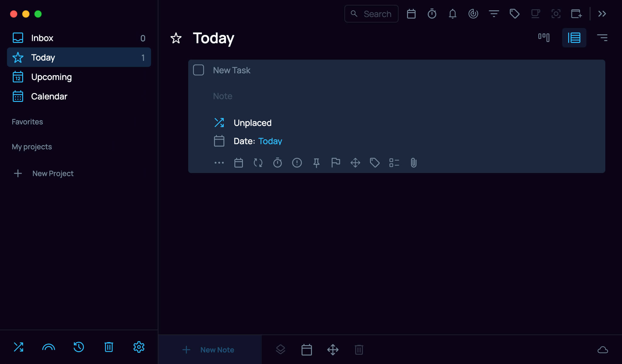 SingularityApp Interface