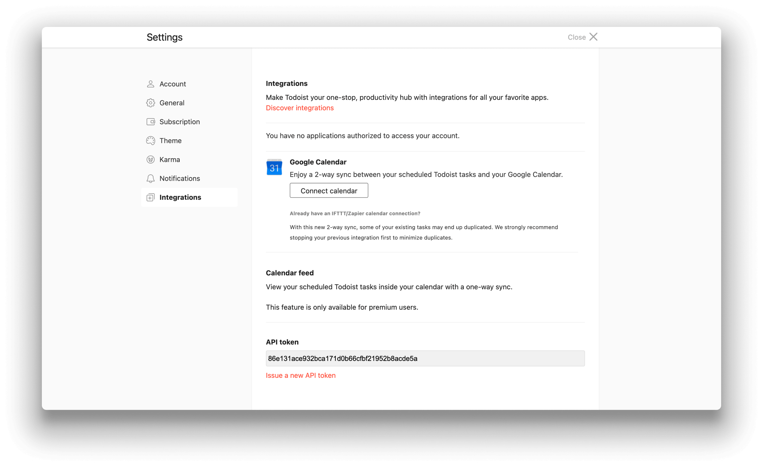import todoist to notion